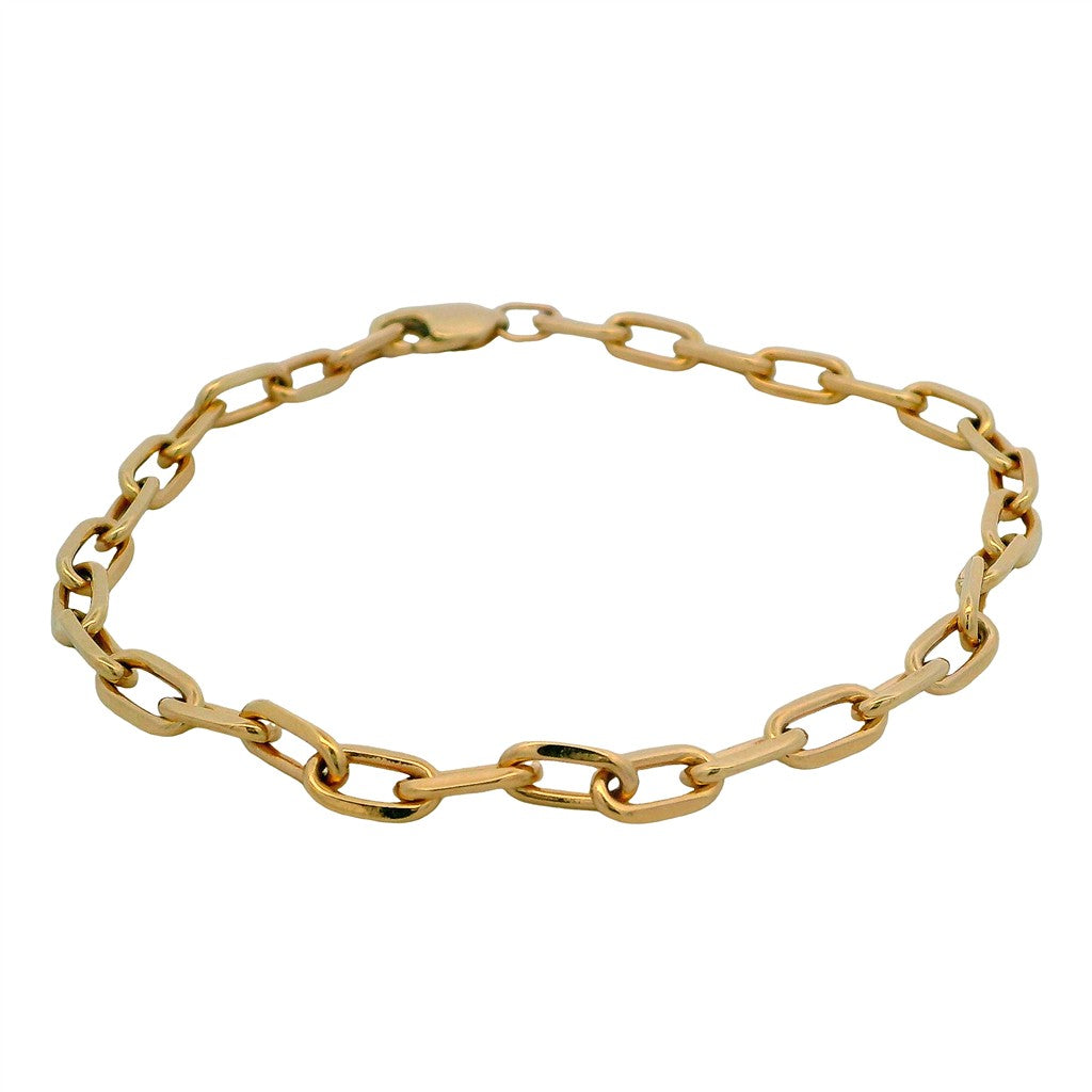 18 Karat 3 MM Figaro Chain 18" Long