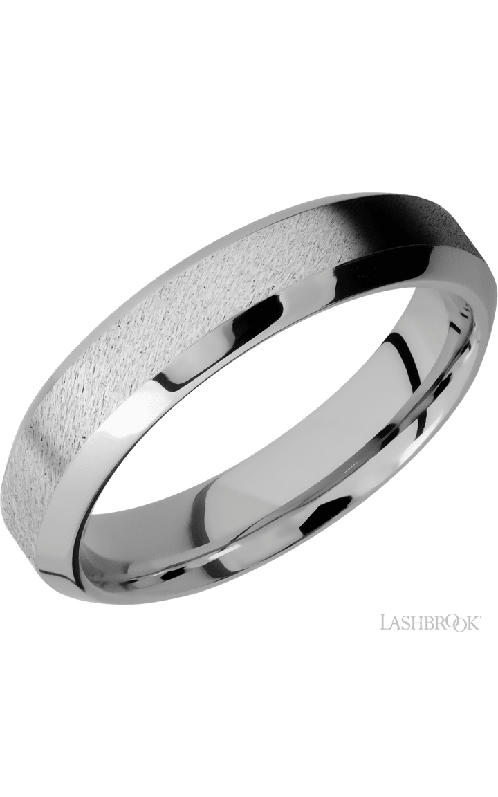 5 mm wide High Bevel Cobalt Chrome band.