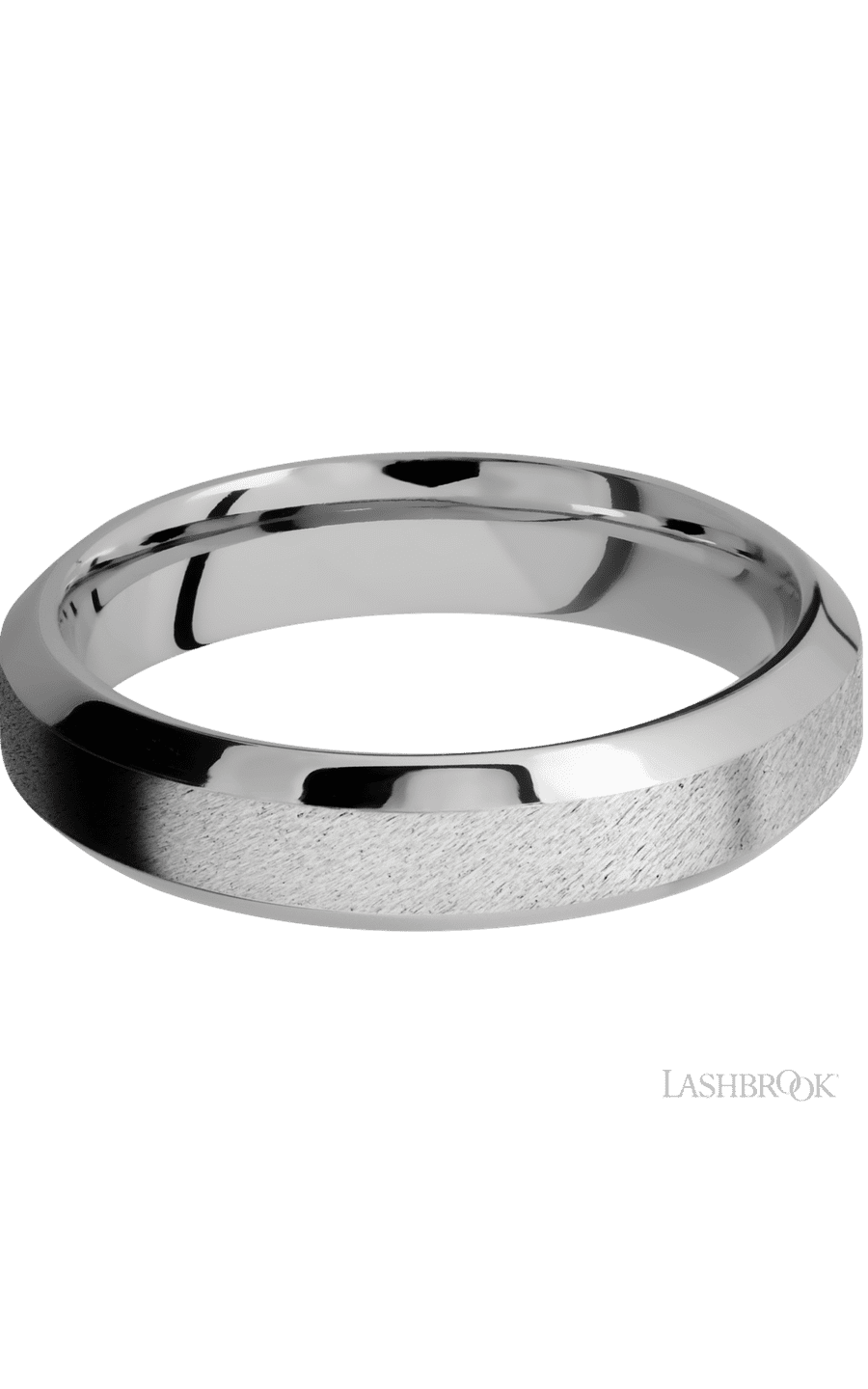 5 mm wide High Bevel Cobalt Chrome band.