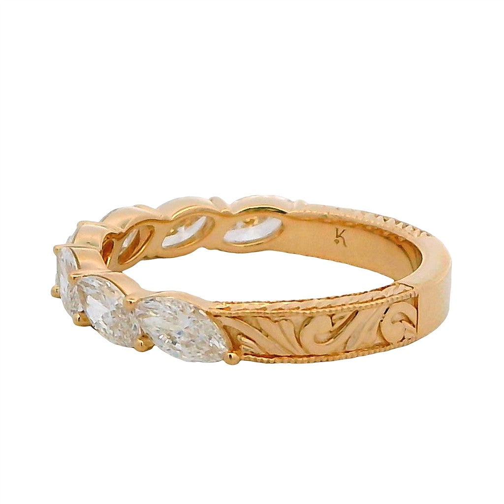Womens Wedding Band Lab Diamond