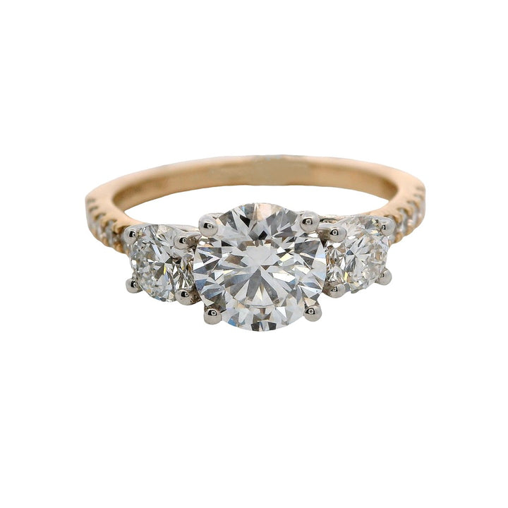 Lab Diamond Engagement Ring