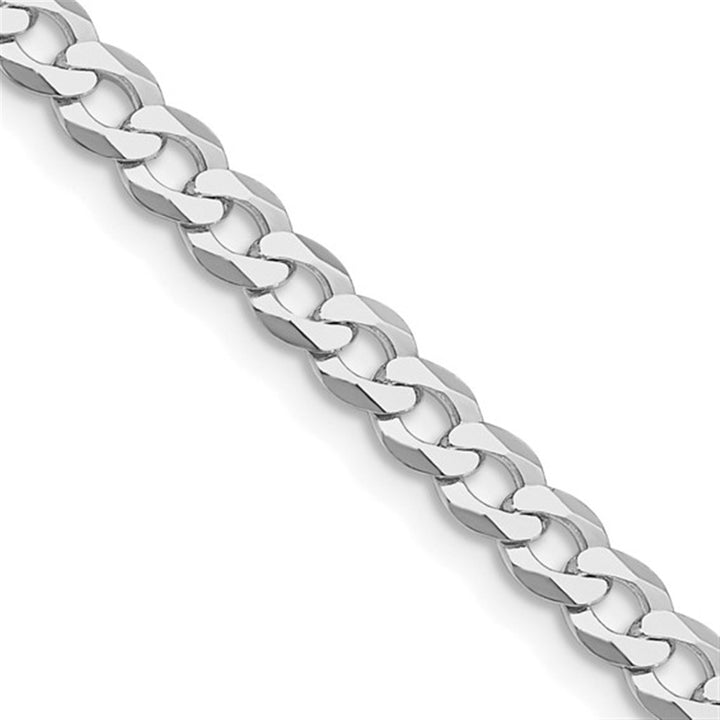 White .925 4 MM Cable Chain 24" Long