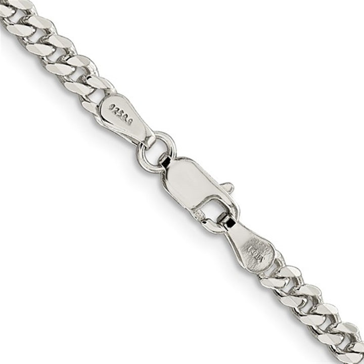 Sterling Silver 3.5 MM Curb Chain 30" Long