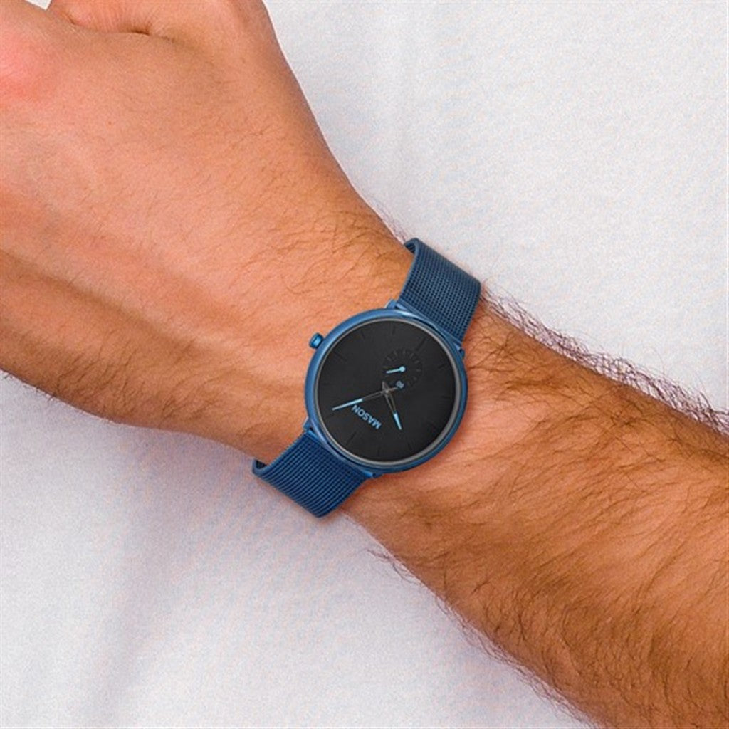 Dress Style Quartz (Battery) Mens Watch with a Stainless Steel Band By Mason Sales