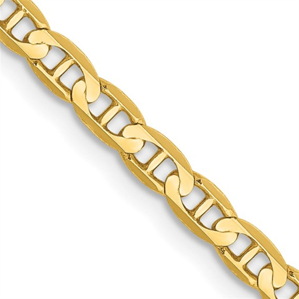14 Karat 1.75 MM Anchor Chain 25" Long