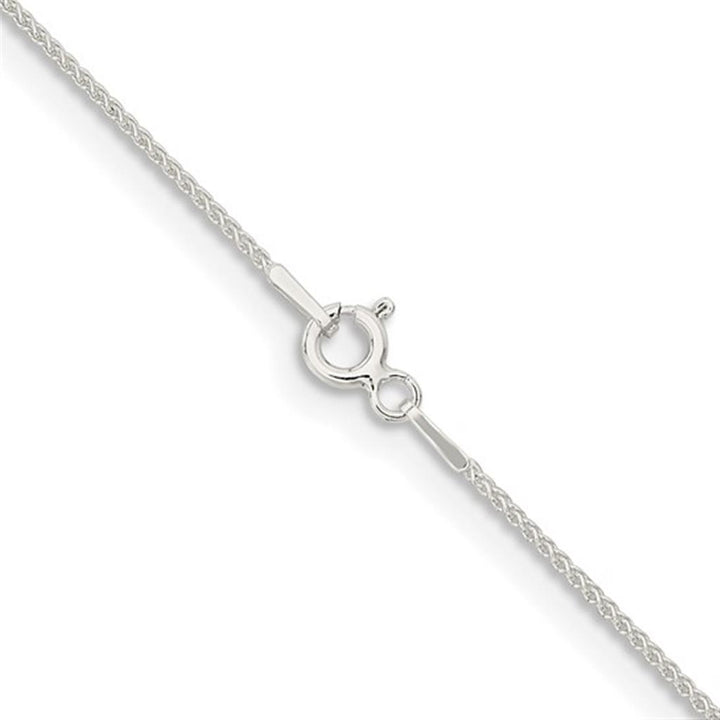 White .925 1 MM Spiga Chain 20" Long