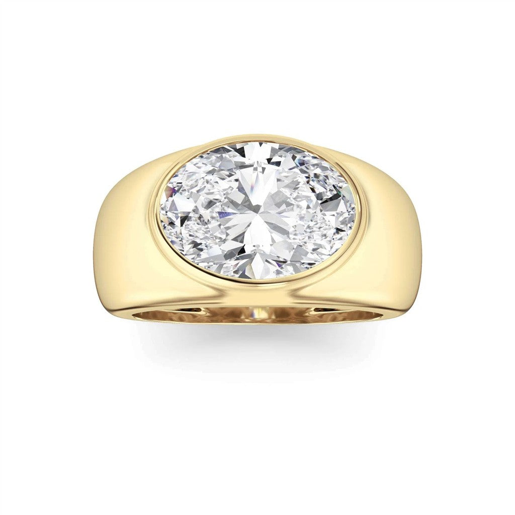 Lab Diamond Engagement Ring