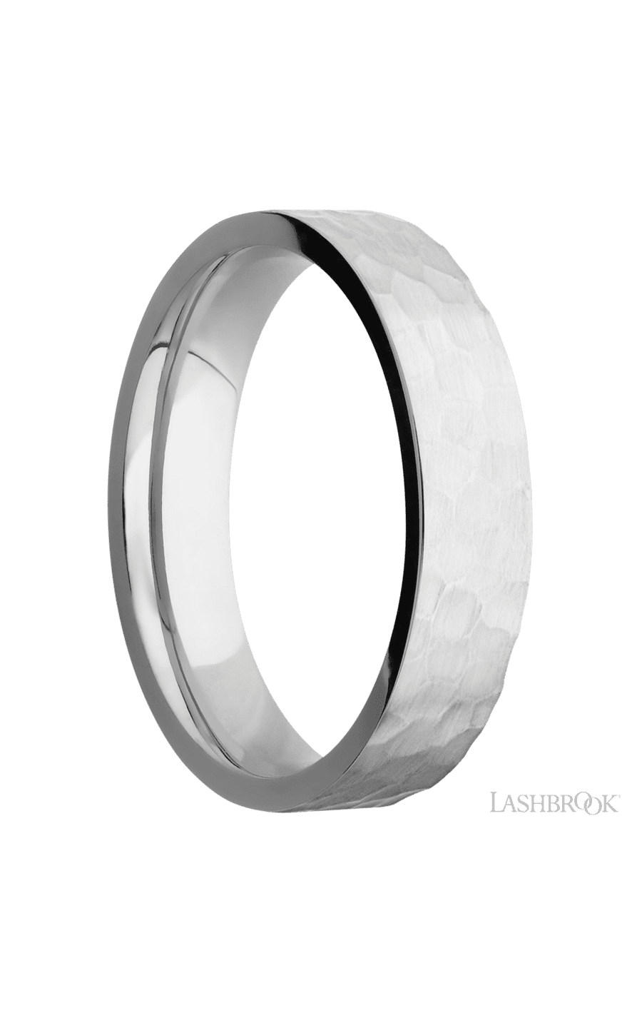 5 mm wide Flat Cobalt Chrome band.
