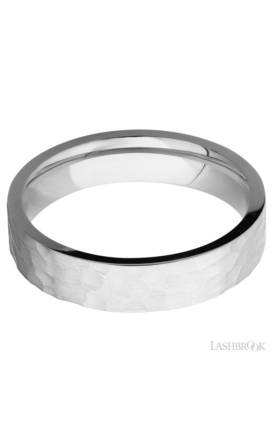 5 mm wide Flat Cobalt Chrome band.