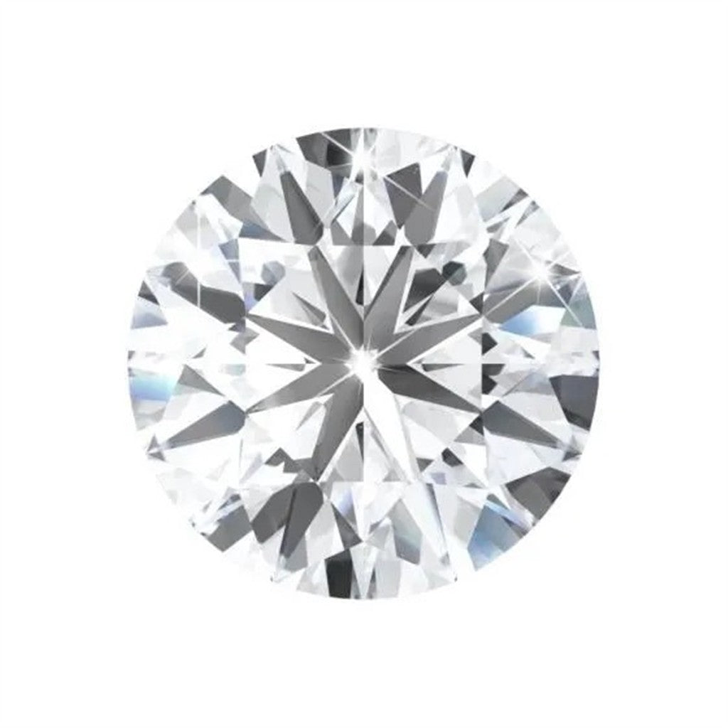 2.02 Carat Laboratory-Grown Origin Lab Diamond Round Shape F Color VVS2 Clarity