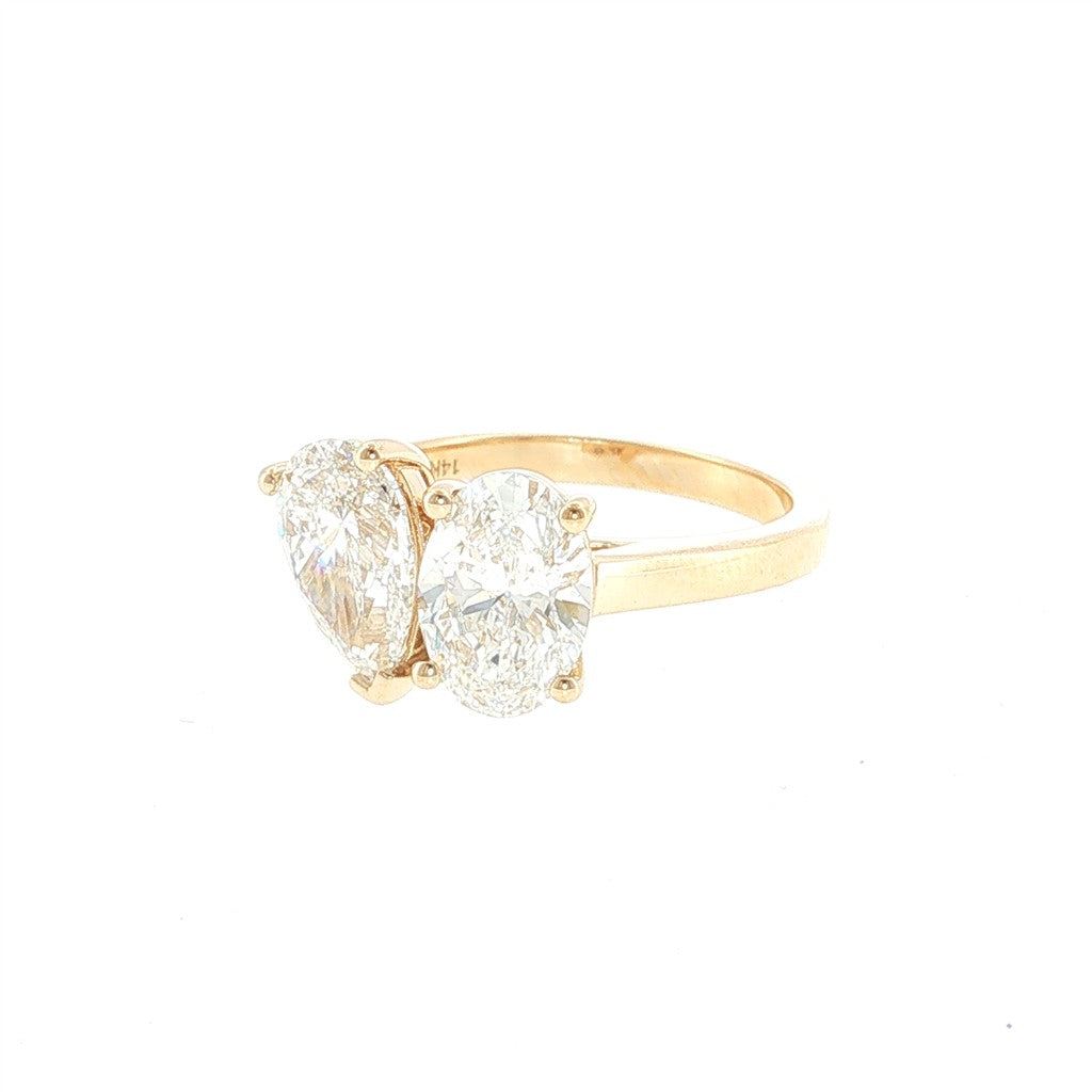 Lab Diamond Engagement Ring