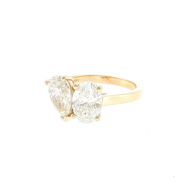 Lab Diamond Engagement Ring