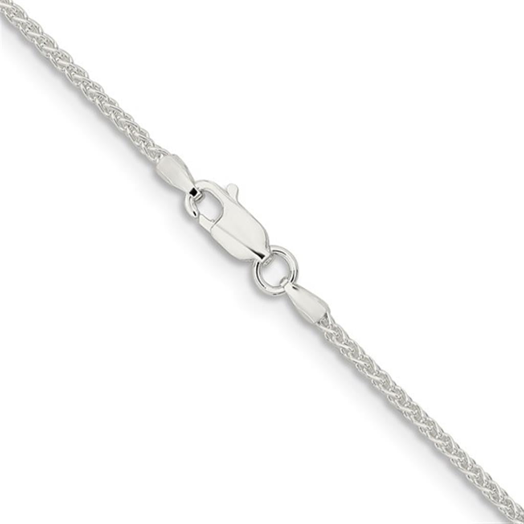 White .925 1.75 MM Spiga Chain 20" Long