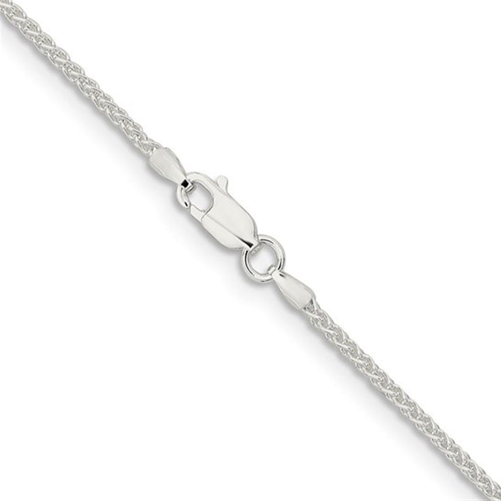 White .925 1.6 MM Spiga Chain 24" Long