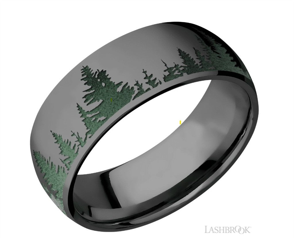 Alternative Metal Wedding Band