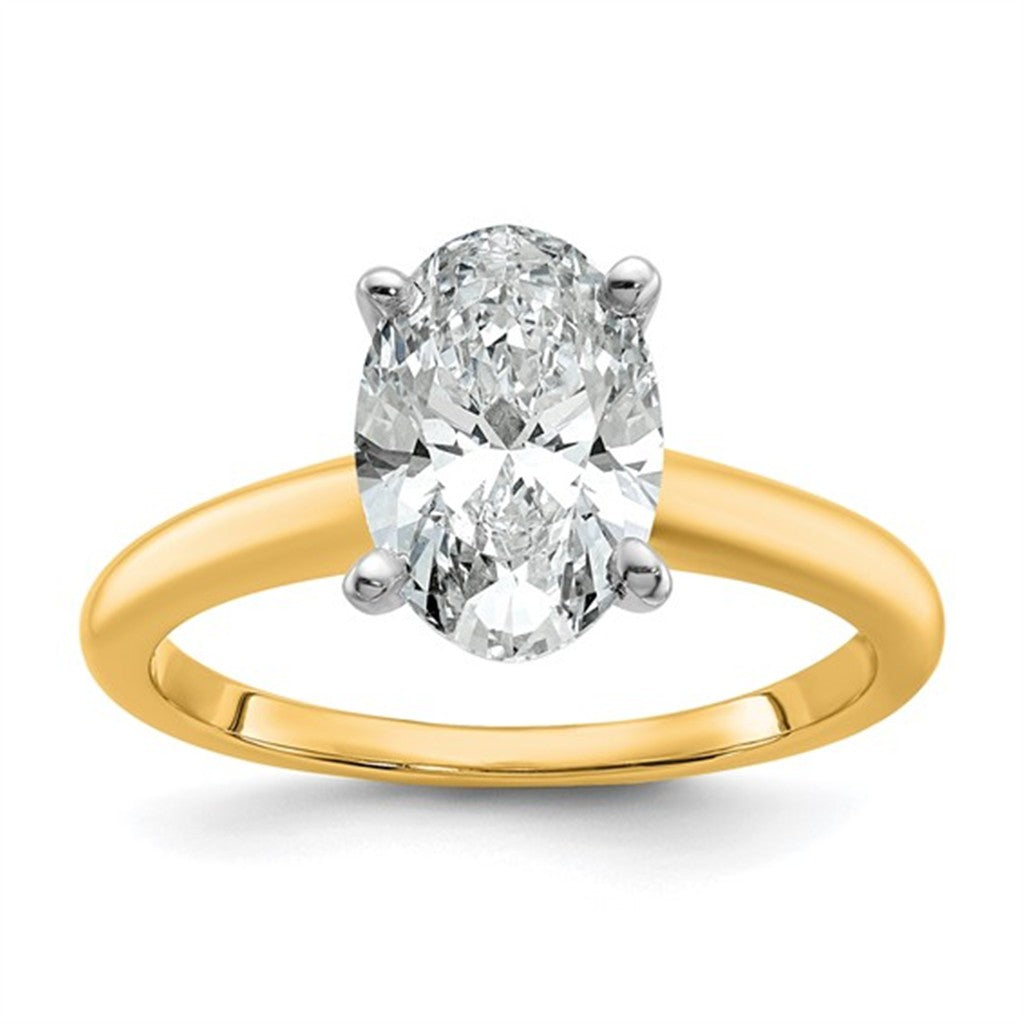 Lab Diamond Engagement Ring
