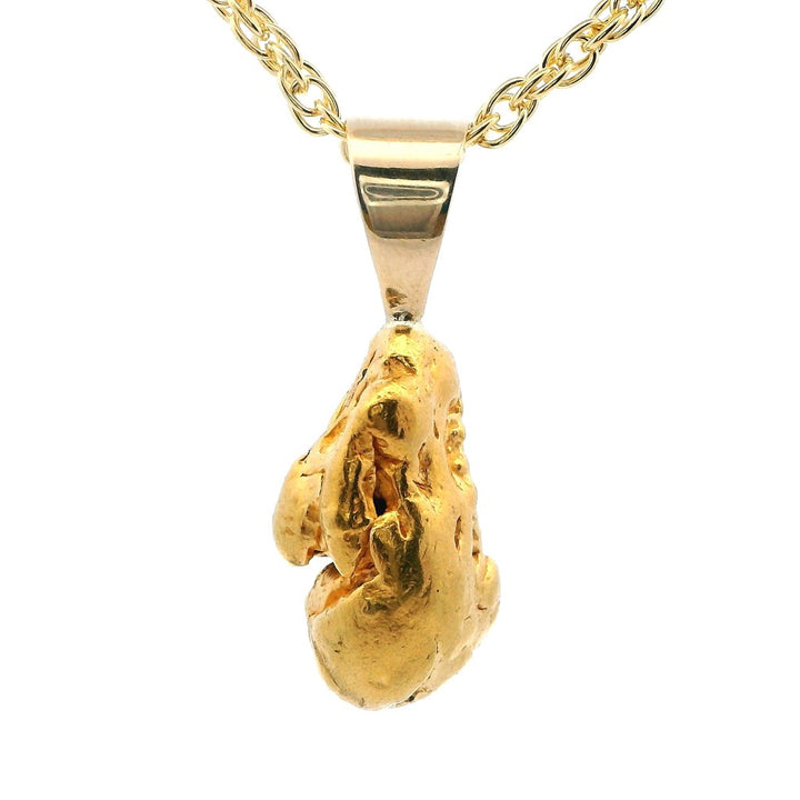Alaskan Gold Nugget Pendants