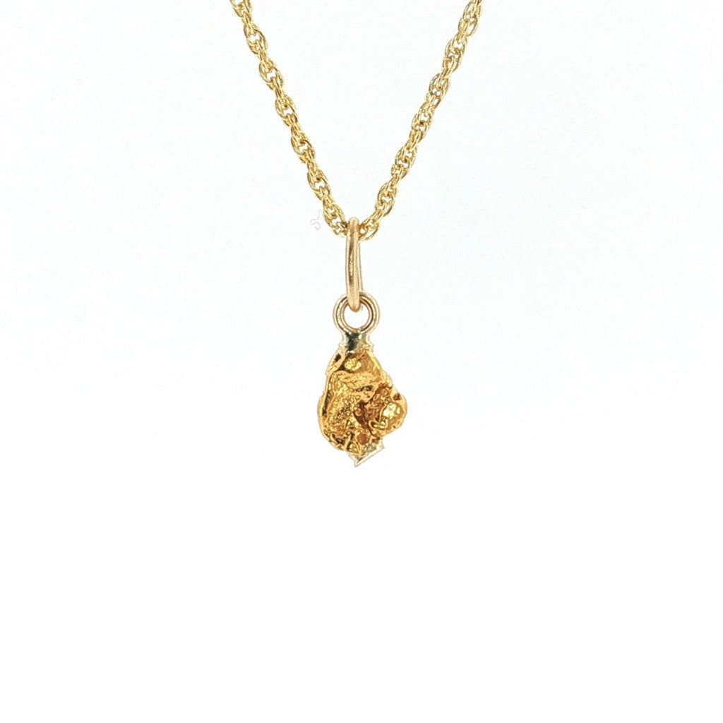 Alaskan Gold Nugget Pendants