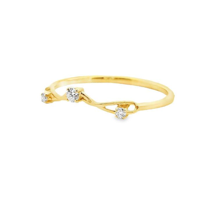Womens Wedding Band Lab Diamond