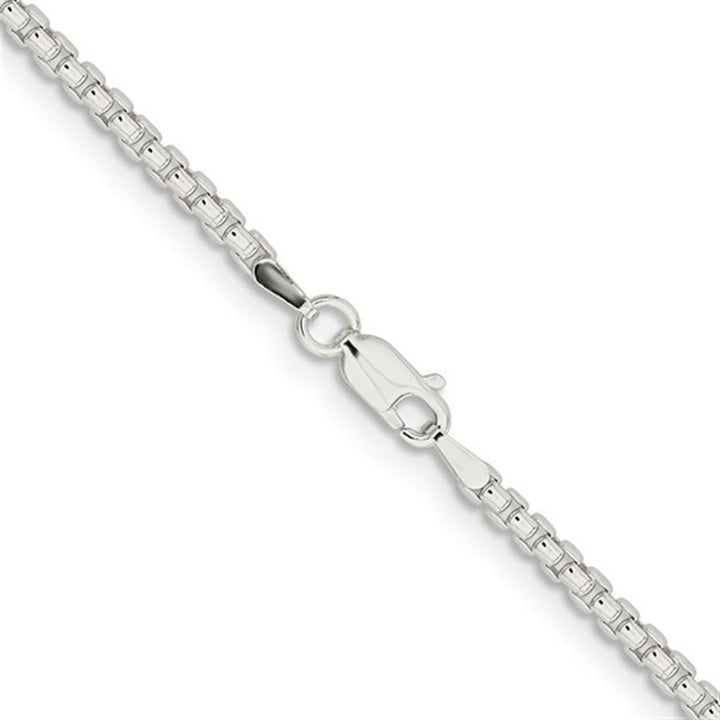 Sterling Silver 2.6 MM Box Chain 24" Long