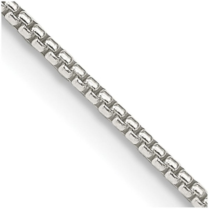 Sterling Silver 1.25 MM Box Chain 18" Long