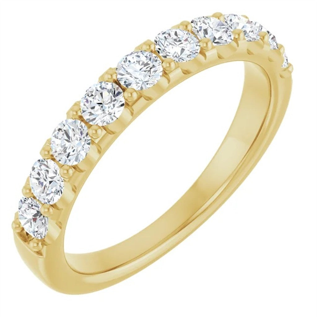 Womens Wedding Band Lab Diamond
