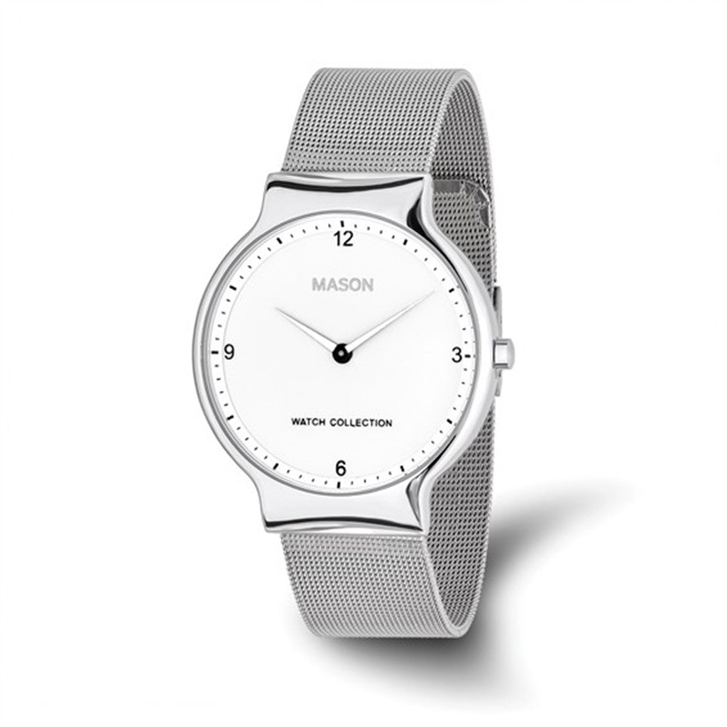 Dress Style Quartz (Battery) Mens Watch with a Stainless Steel Band By Mason Sales