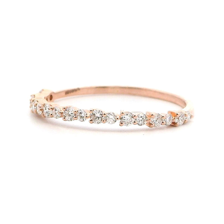 Womens Wedding Band Lab Diamond