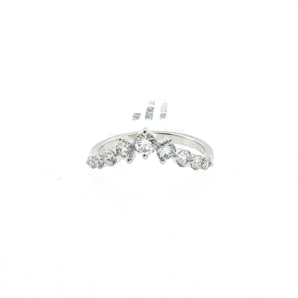 Womens Wedding Band Lab Diamond