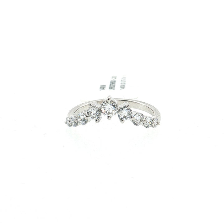Womens Wedding Band Lab Diamond