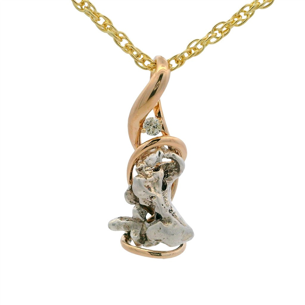 Alaskan Gold Nugget Pendants