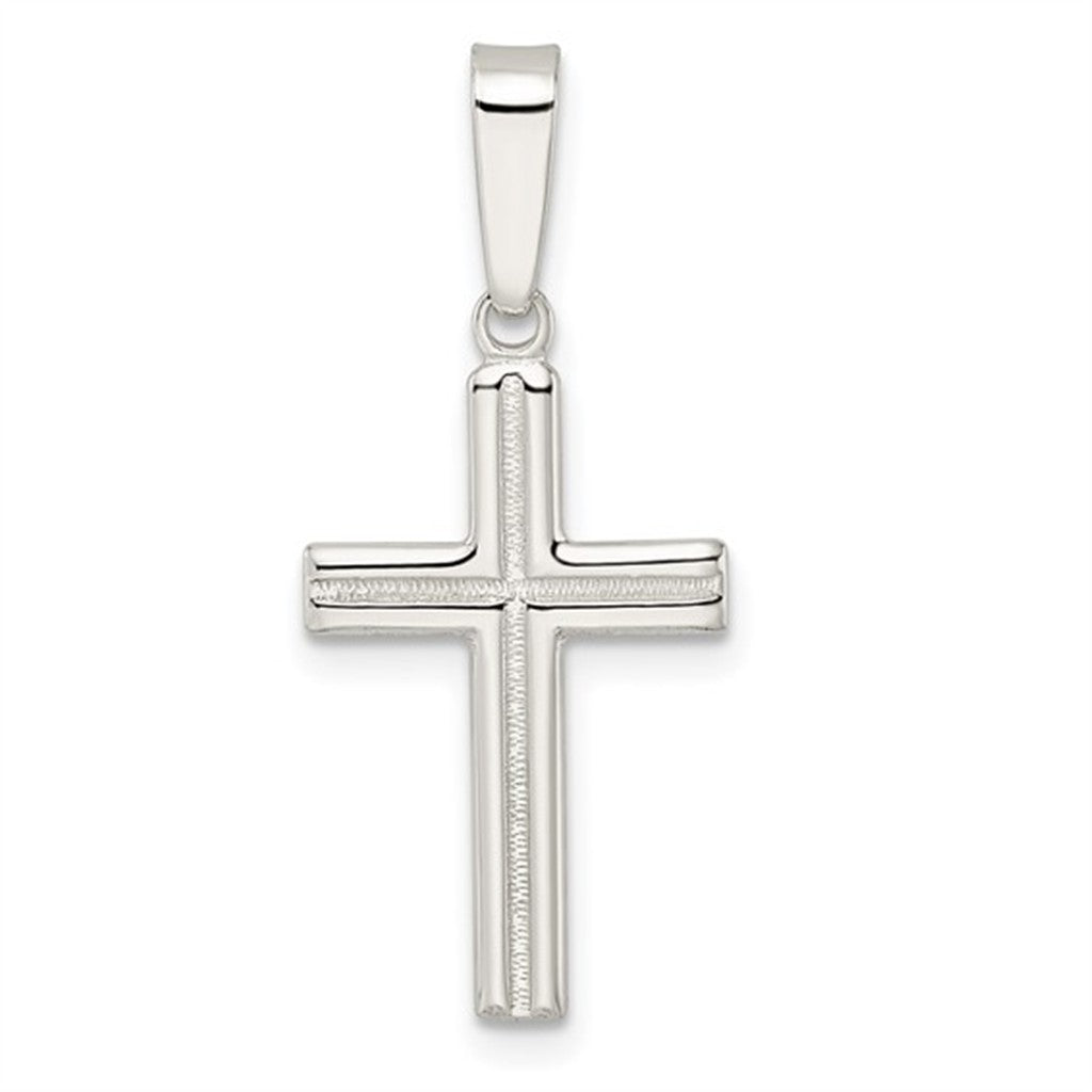 Cross Style Pendant/ Charm Sterling Silver