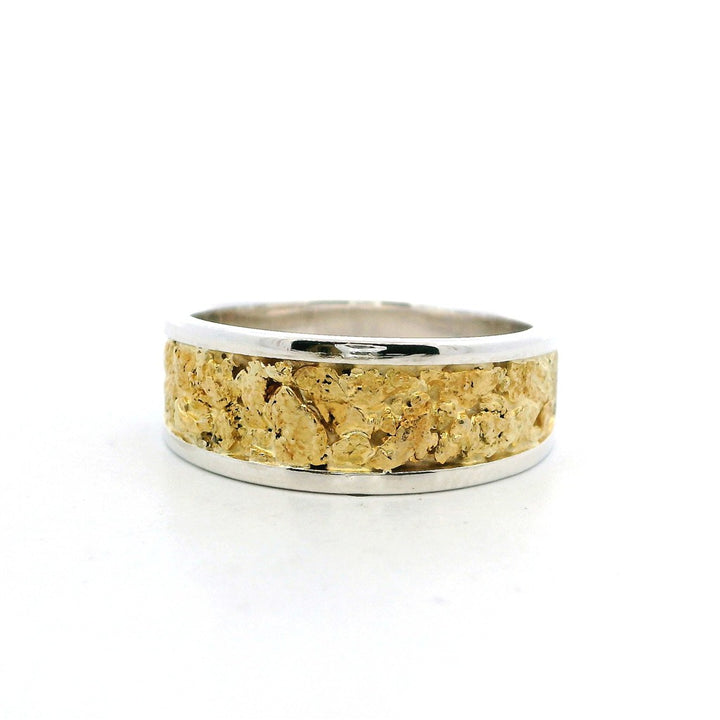 Womens Fashion Alaskan Gold Nugget Ring