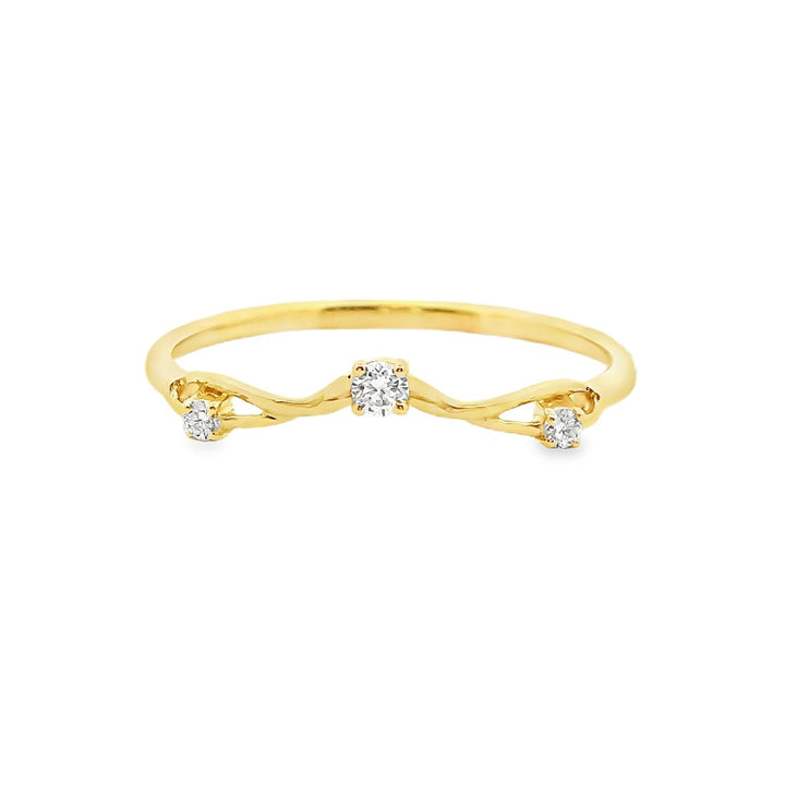 Womens Wedding Band Lab Diamond