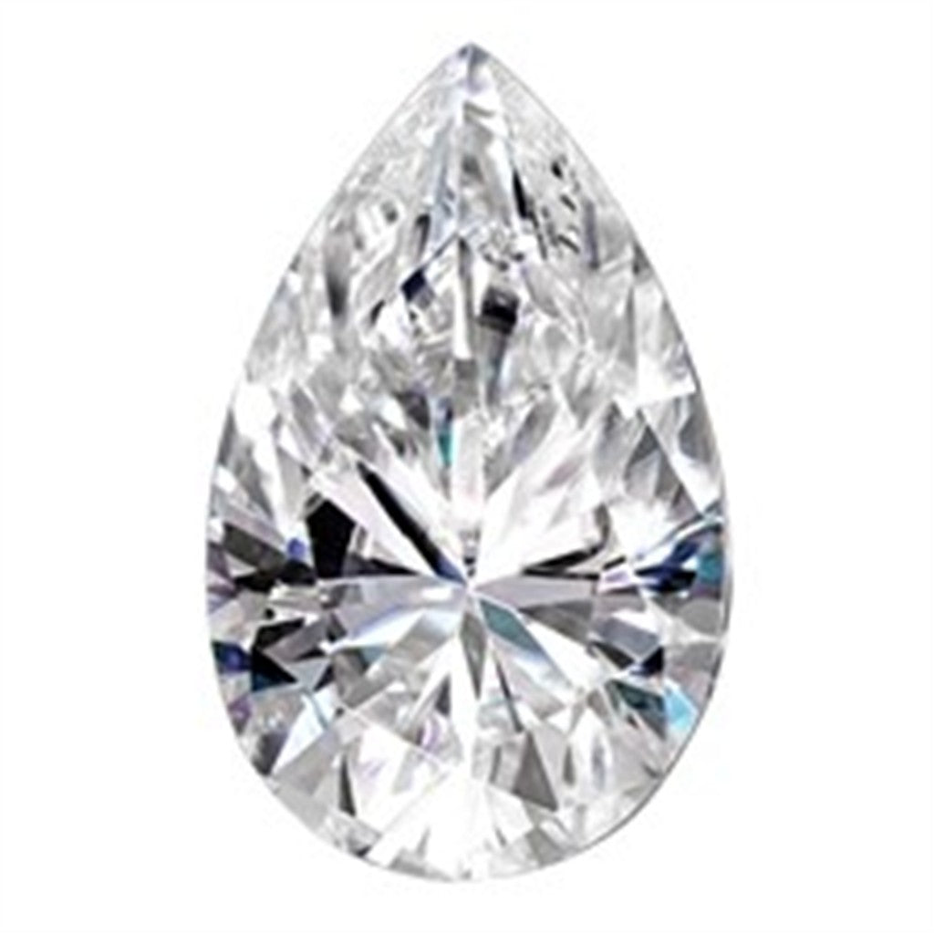 1.78 Carat Laboratory-Grown Origin Lab Diamond Pear Shape D Color VS1 Clarity