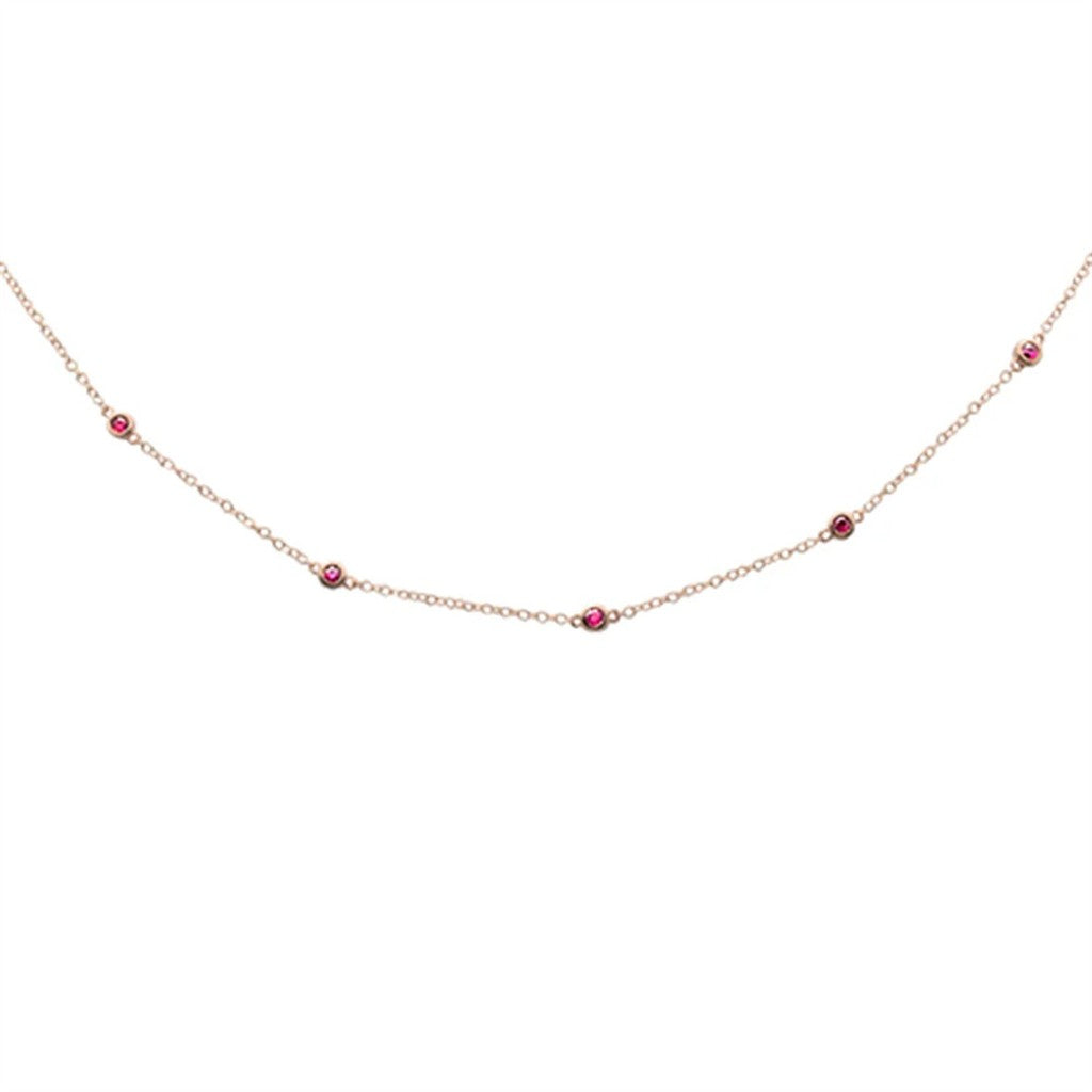 Colored Stone Necklace
