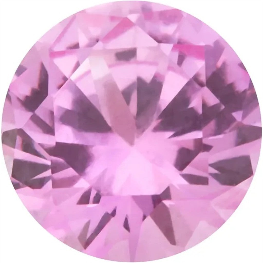 1.01 Carat Round Shape Tourmaline PinkColor