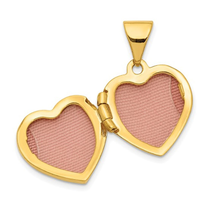 Locket Pendant 14 Karat Gold Yellow
