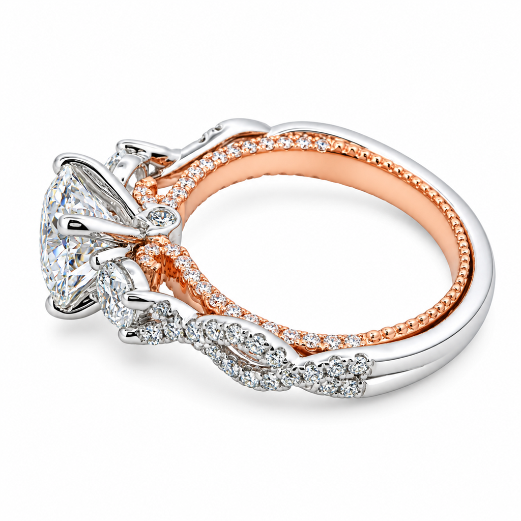 Lab Diamond Engagement Ring