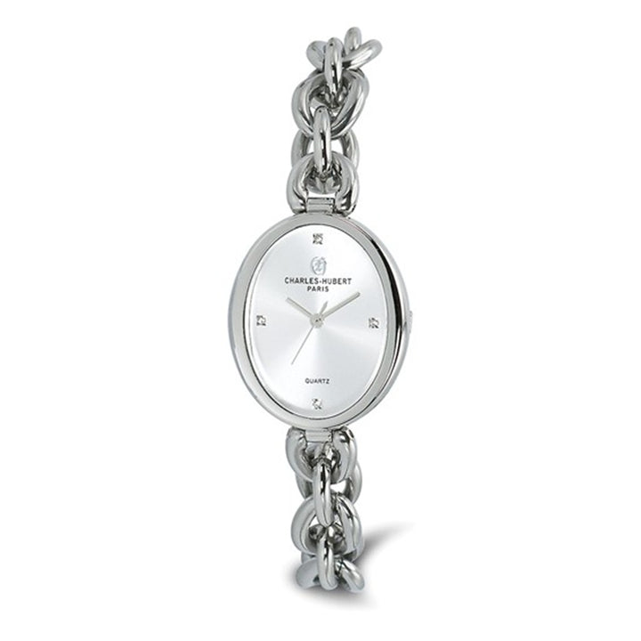Dress Style Quartz (Battery) Womans Watch with a Stainless Steel Band By Charles Hubert