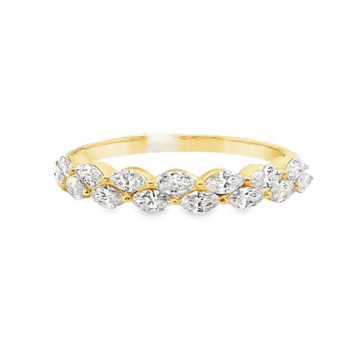 Womens Wedding Band Lab Diamond