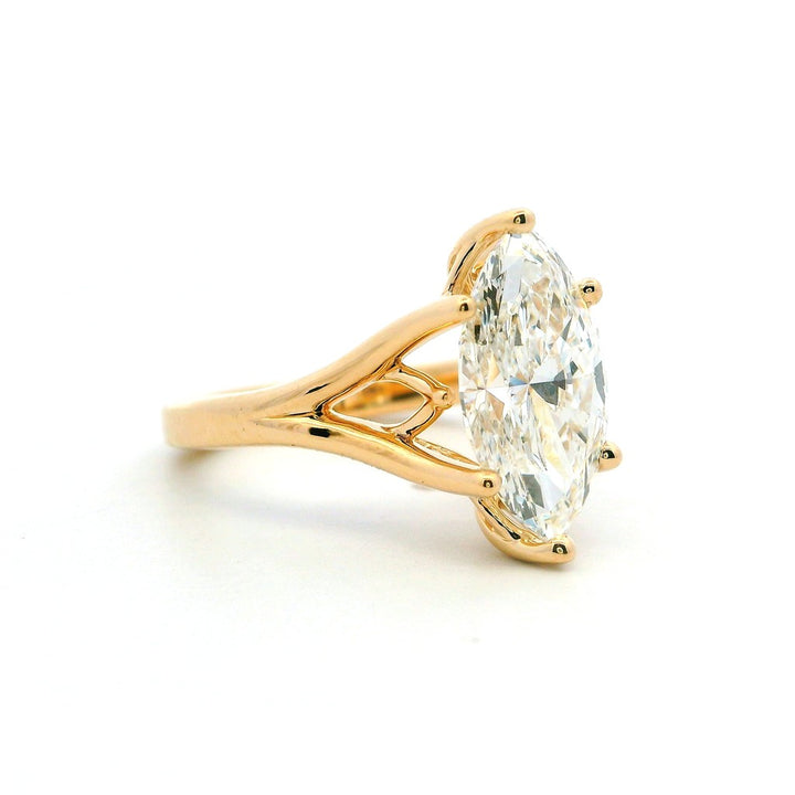 Lab Diamond Engagement Ring