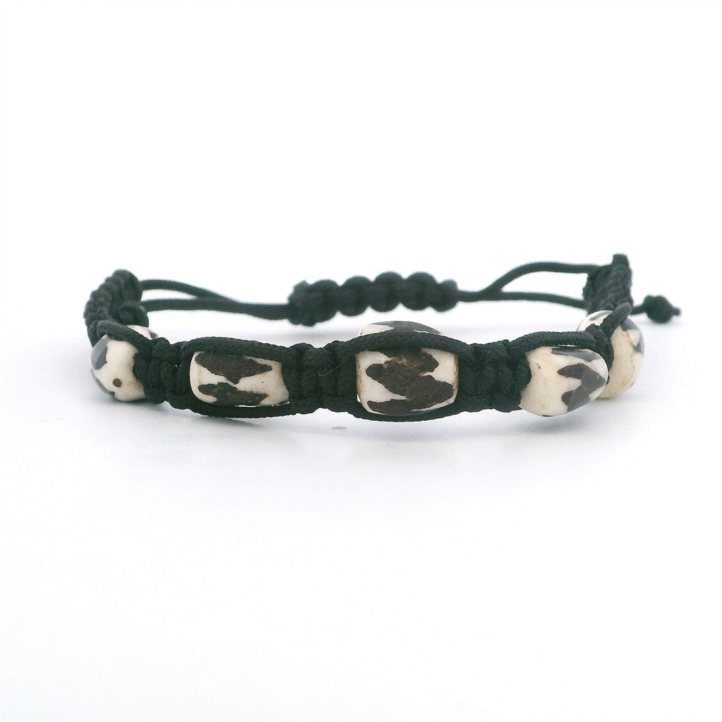 Gemstone Bead Lariat Bracelet 8" Long