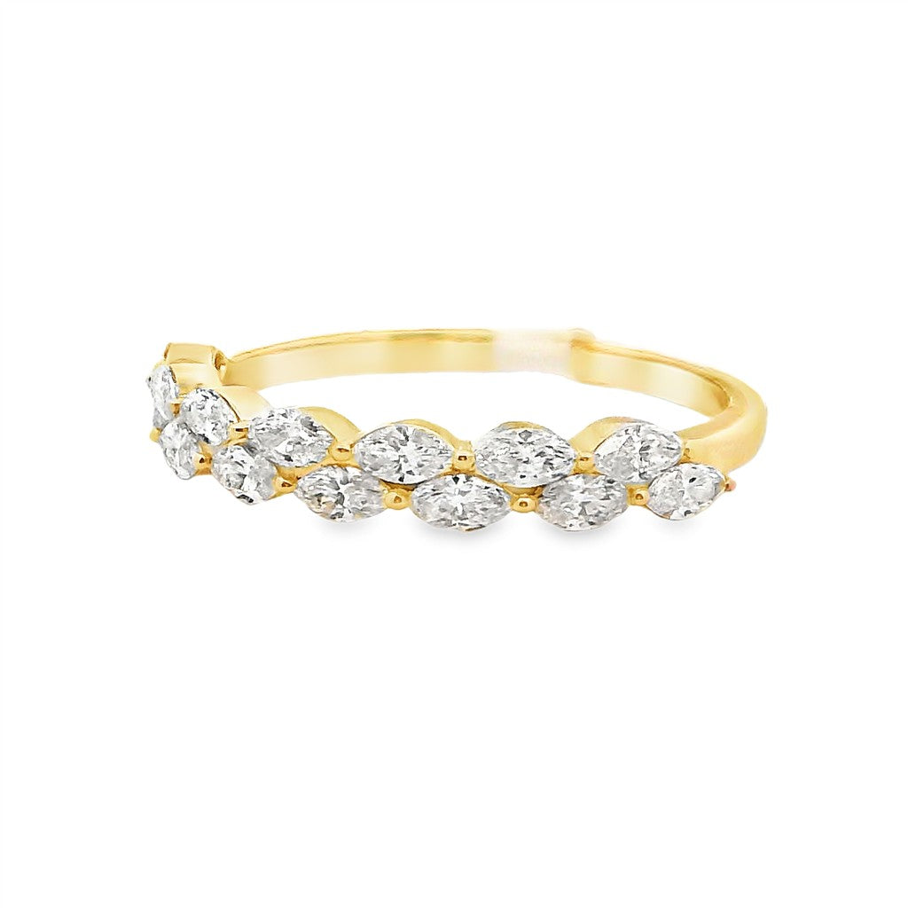 Womens Wedding Band Lab Diamond