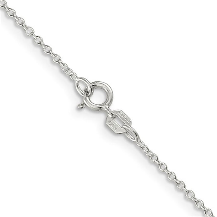 Sterling Silver 1.1 MM Cable Chain 16" Long