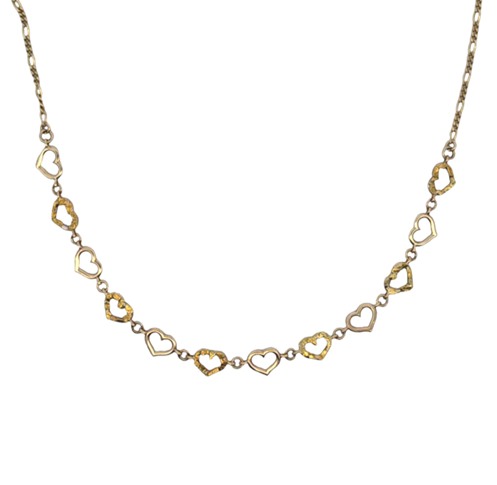 Gold Nugget Necklace