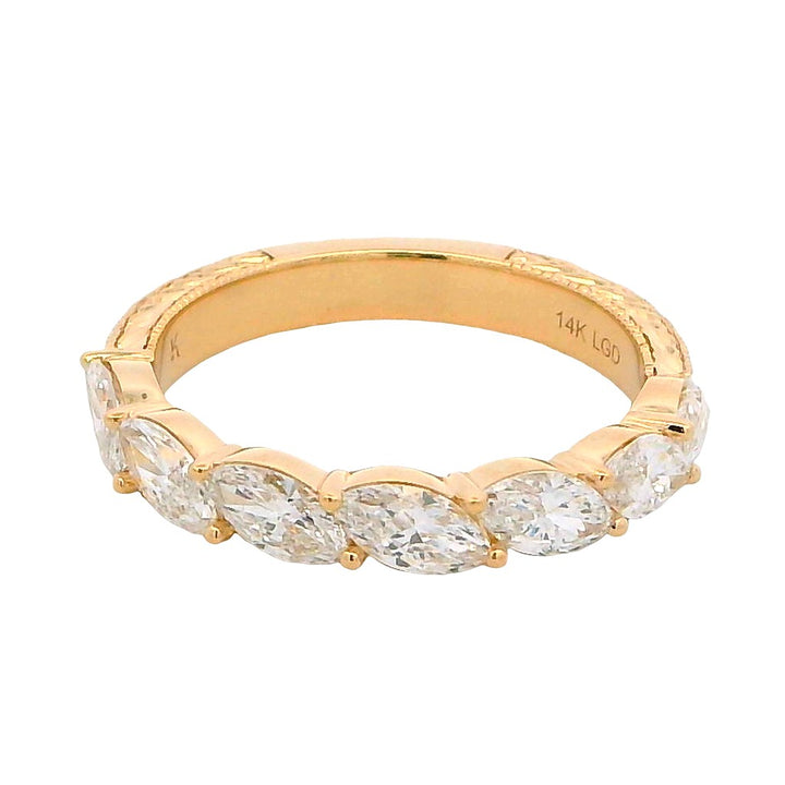 Womens Wedding Band Lab Diamond