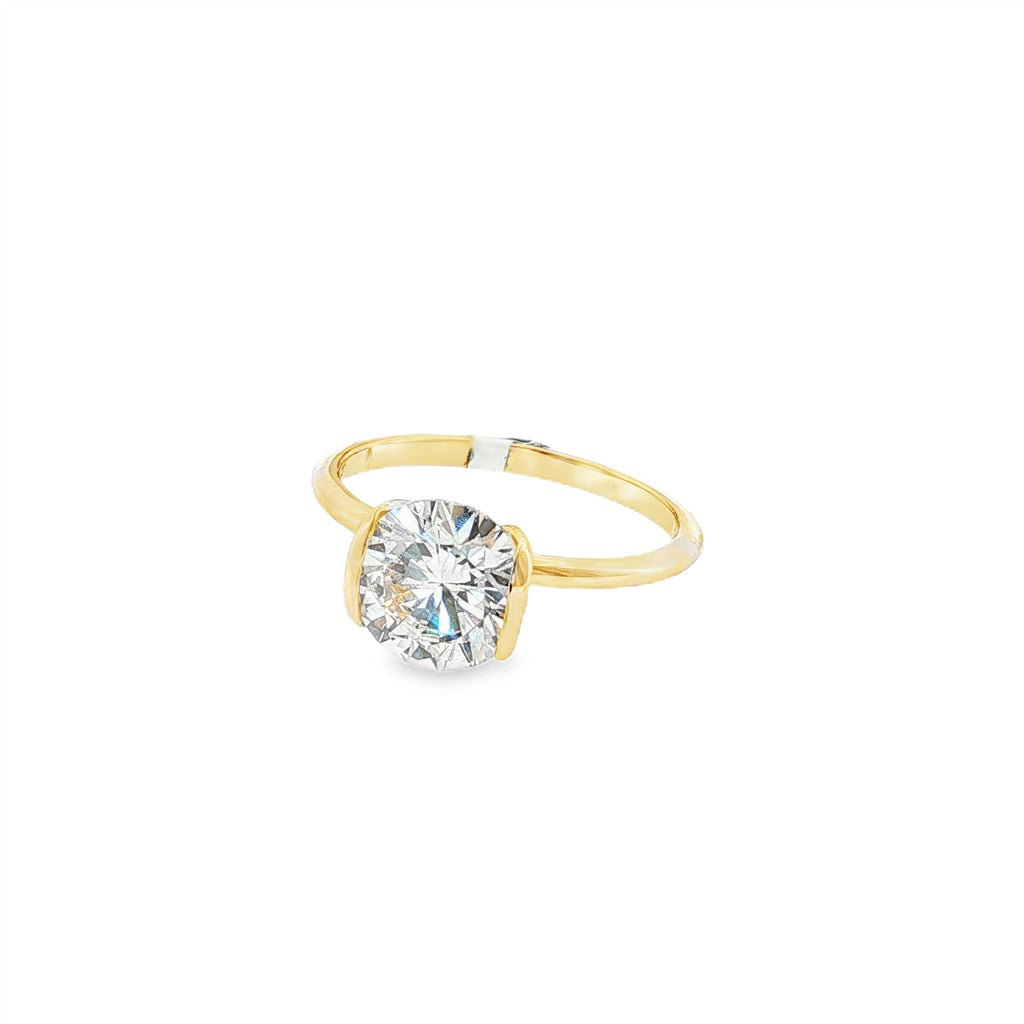 Lab Diamond Engagement Ring