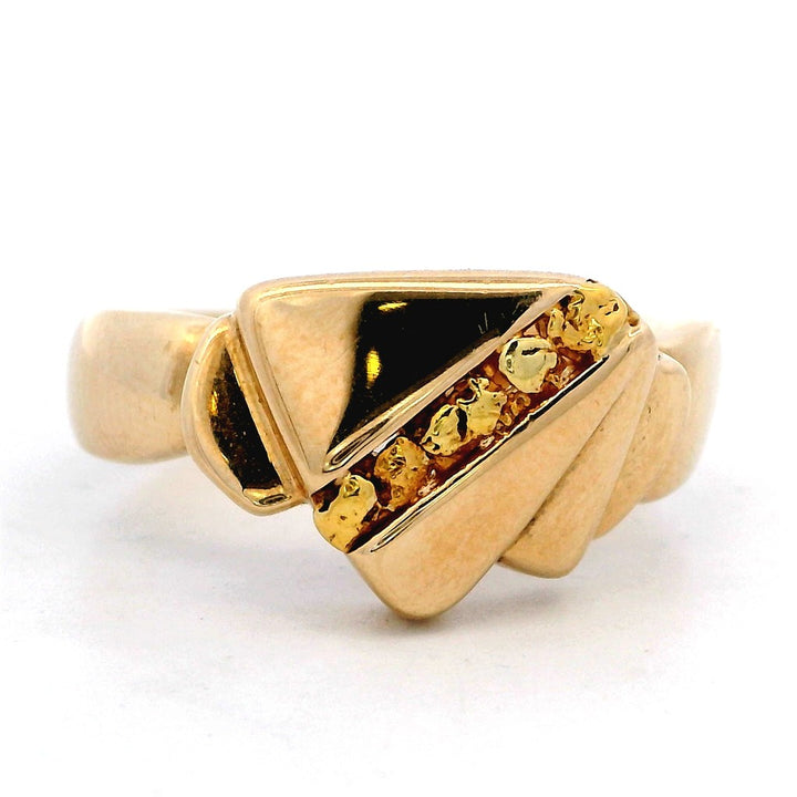 Signet Fashion Ring 14 Karat Yellow Size 10