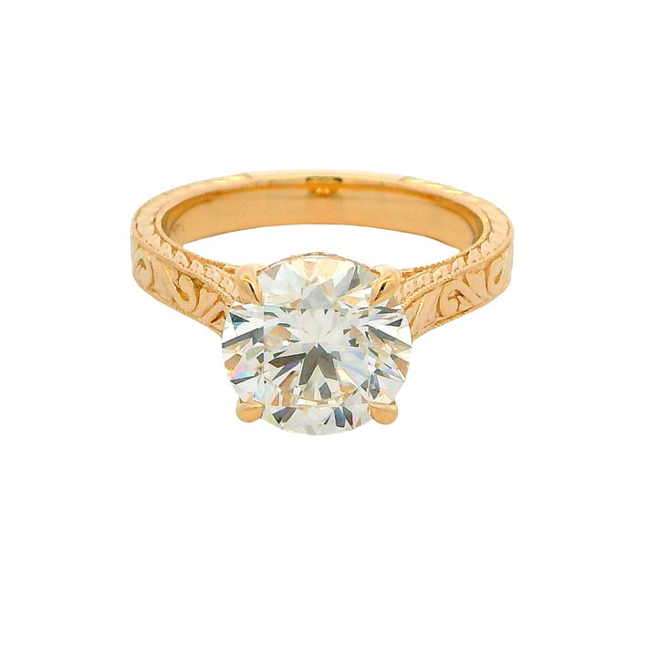 Lab Diamond Engagement Ring